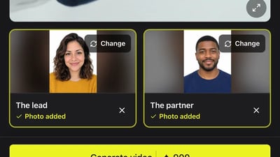 Upload one clear photo of each of you